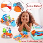 132PCS Building Blocks STEM Toys for 6 7 8 9 10+ Year Old Boys Birthday Gifts Educational Autistic Toy Building Set Stem Projects for Kids Ages 6-8 8-10 8-12 Steam Activities Creative Learning Games from Tsomtto