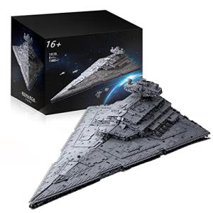 VINIX Super Star Destroyer Building Blocks, Collectible Model Building Kit, 11885+ Pieces UCS Sci-fi Starship Bricks Toy Compatible with Lego Compatible with Star Wars from VINIX