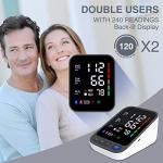 Blood Pressure Machine, Automatic Digital Upper Arm Blood Pressure Monitor with Adjustable Large Cuff, Irregular Heartbeat & Hypertension Detector from 1st Aid