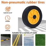 Kids Tricycle for Riders Ages 2+,Preschool Playground Boys Girls Tandem Tricycle,Kids Outdoor Play Equipment,Big Wheel Kids Trike with Inflation-Free Rubber Wheels from WOGDKS