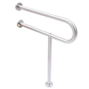 Toilet Safety Rail Stainless Steel Toilet Handle Handrail Toilet Bars Shower Assist Aid for Elderly, Handicap, Disabled, Seniors, Load-Bearing Up to 75kg from mignonneshop