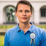 Amy's Bubbling Boutique Twinkle Little Star Baby Shower Mommy Banner Sash & Daddy to Be Pin Navy & Gold Gift Set from Amy's Bubbling Boutique