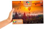 Jigsaw Puzzles 1000 Pieces for Adults | Funny Family Game Created for Kids and Adults| 1000 Piece Puzzle Finished Size 19.7inches x 27.6 inch. | Brain Feeder Original Product (HOT AIR Balloon) from Dongguan Jie An Packaging Co., Ltd