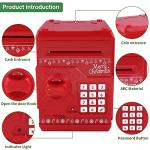 Cargooy Mini ATM Piggy Bank ATM Machine Best Gift for Kids,Electronic Code Piggy Bank Money Counter Safe Box Coin Bank for Boys Girls Password Lock Case (Christmas) by Cargooy by Dongguan senhui electronic technology Co.,Ltd