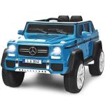 RIVALLYCOOL 12V Kids Ride on Car, Licensed Mercedes-Benz Maybach G650S, Battery Powered Toy w/Safety Locks, 2.4G Remote Control, LED Lights, Horn, Music, Truck, Electric Vehicle for Children (Navy) by RIVALLYCOOL