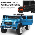 RIVALLYCOOL 12V Kids Ride on Car, Licensed Mercedes-Benz Maybach G650S, Battery Powered Toy w/Safety Locks, 2.4G Remote Control, LED Lights, Horn, Music, Truck, Electric Vehicle for Children (Navy) by RIVALLYCOOL