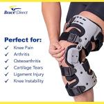 Brace Direct OA Unloader Brace + Heated Knee Massager- Complete Knee Pain Relief Bundle- For Osteoarthritis, Arthritis, Knee Injury, Stiffness by Brace Direct
