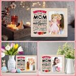 FaCraft First Mothers Day Picture Frames 4x6 Wood 1st Mother's Day Photo Frame for Mom from Baby First Mothers Day Gifts Frames for New Mom New Baby Mom to be Newborn New Parents Boy Girl Baby Nursery Decor by FaCraft