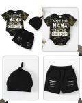 NZRVAWS 12 Month Boy Clothes Infant Boy Outfits Bodysuit Short Sets Baby Boy's Clothing Summer Outfit by 