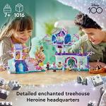 LEGO Disney The Enchanted Treehouse 43215 Building Toy Set for Creative Play, Includes 13 Mini-Dolls, Makes a Fun Disney 100 Celebration Gift for Kids and Disney Princess Fans Ages 7 and up from LEGO