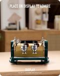 Nifeliz Double-Head Coffee Machine, Semi-Automatic Double-Ended Coffee Maker Building Block Kit, Classic Display Model Set and Chic Toy as Ideas for Adults (646 Pieces) from Nifeliz