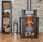 ABOIL 80" Baby Gate Extra Wide, Dog Gate Pet Gate for House Stairs Doorways Fireplace, Child Safety Gate, Auto Close, Hardware Mounted (Black) by ABOIL