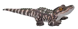 WILD REPUBLIC Living Stream Baby Alligator 12 Inches, Gift for Kids, Plush Toy, Great Novelty Gift for Fishermen and Sportsmen by Wild Republic