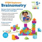 Learning Resources STEM Explorers Brainometry - 34 Pieces, Ages 5+ STEM Toys for Kids, Brain Teaser Toys and Games, Kindergarten Games by Learning Resources