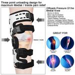 OneBrace OA Unloader Knee Brace - Osteoarthritis Unloader Adjustable ROM Hinged Stabilizing Knee Brace Preventive Protection & Relief from Knee Joint Pain Medial or Lateral Degeneration Right from OneBrace