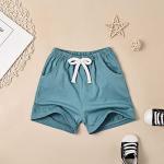 FOCUTEBB 2 Years Old Toddler Boy Clothes Baby Boys Summer Outfits Sleeveless Patchwork Shirt Tops Shorts Set Clothes Set Green 2-3T/100cm by 