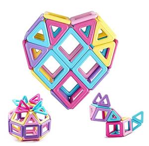 Nictoy Magnetic Blocks 30PCS Toddler Toys Magnetic Building Blocks for Kids Magnetic Tiles 3D Magnetic Toys Set Castle Toys Tiles Educational STEM Toys for Over 3 Years Old Boys Girls Giftsï¼P23ï¼ from Nictoy