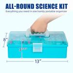 STEM Electricity and Magnetism Lab Starter Kit by DAILYLIFE, Physics Basic Circuit Learning Set for Age 8+, Electronics Laboratory Kits 20+ Experiments 65 Items,for Kids Child Students from DAILYLIFE