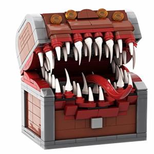 Mimic Treasure Chest Building Sets,Dragons Board Game Monster Model Collection Toy Gifts for Fans Friend Age 6+(366pcs) from Millionspring