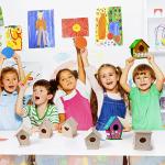 Sawysine 48 Wooden Bird House Kits for Children to Build, 48 Pieces 6 Shapes Wooden Birdhouse, 57 Stereoscopic Butterfly Sticker for Kids Party Art, Craft Kits Boy Girl Crafting, Decorating, KF0445 from Sawysine