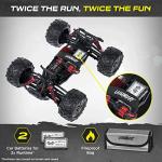 LAEGENDARY Fast RC Cars for Adults and Kids - 4x4, Off-Road Remote Control Car - Battery-Powered, Hobby Grade, Waterproof Monster RC Truck - Toys and Gifts for Boys, Girls and Teens Black - Yellow from LAEGENDARY