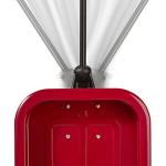 LOOQS 10Inch Steel Wheels Timeless Classic Design Red Wagon by LOOQS