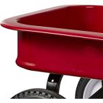 LOOQS 10Inch Steel Wheels Timeless Classic Design Red Wagon by LOOQS