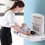 Baby Changing Station Wall Mounted, Diaper Changing Station, Fold Down Diaper Changing Table for Commercial and Public bathrooms by CEOGROUPONLINE LLC