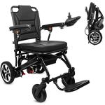 Broobey Lightweight Electric Wheelchairs for Adults Weight 48lbs, Foldable Electric Power Wheelchair Support 300lbs, Motorized Wheelchairs for Seniors by Broobey
