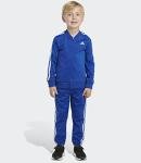 adidas Boys' Little Tricot Jacket & Pant Clothing Set, Team Royal Stripe Blue, Medium from adidas