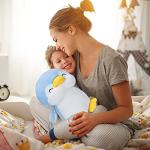 Plushies Penguin Stuffed Animal Toys,Fat Penguin Plush Doll Boy Girl Girlfriend Valentine's Day Gift Cute Pillow (Blue,9.8in) by Seeneey