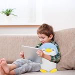 Plushies Penguin Stuffed Animal Toys,Fat Penguin Plush Doll Boy Girl Girlfriend Valentine's Day Gift Cute Pillow (Blue,9.8in) by Seeneey