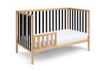 Baby Cache Deux Remi Island 3-in-1 Convertible Crib (Do Re Me) Natural & Black by Suite Bebe