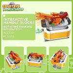 794PCS Hummingbird Birds Flowers Building Blocks , Up Flying House , Water Wheel and BBQ Fish Toy Brick ,Hand Crank Rotating Model Creative Set , Birthday Xmas Gifts for Kids Boys Girls Ages 6+ by EP EXERCISE N PLAY