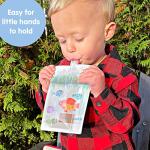 7-Piece Feeding Set SAGE SPOONFULS Suction Plate and Baby Food Pouch Set for Babies and Toddlers, 100% Silicone Divided Plate with Suction Base, 6-Pack BPA Free 7oz Double Zipper Reusable Food Pouches from Sage Spoonfuls