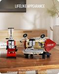 Nifeliz Coffee Machine Set, Bean Grinder Building Block Kit, Decorative Display Piece and Collectible Model Toy for Adult Gift Giving (691 Pieces) by Nifeliz