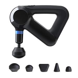 TheraGun Elite - Handheld Electric Massage Gun - Bluetooth Enabled Percussion Therapy Device for Athletes - Powerful Deep Tissue Muscle Massager with QuietForce Technology - 4th Generation - Black by Theragun