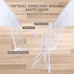 125-Inch Super Wide Adjustable Baby Gate and Play Yard, 4-in-1, Safety Playpen - Fireplace Fence for Toddler/Pet/Dog,Bonus Kit, Includes 4 Pack of Wall Mounts,5 Panels (29" H-White) by Totoro ball