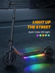 Electric Scooter for Kids, Mcbob E Scooter Colorful Ambient Light, LED Display, 3 Speeds 5/8/10Mph for Kids/Teens (Age 6-14) by Mcbob