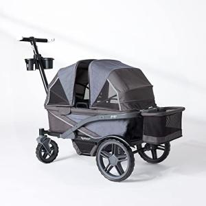 Gladly Family Anthem2 2-Seat All-Terrain Wagon Stroller, Graphite Special Edition by Trulee Family, LLC