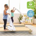 ECR4Kids Stackable Kiddie Cot, Standard Size, Classroom Furniture, Ready-To-Assemble, Sand, 6-Pack from ECR4Kids