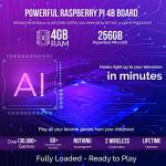 Retropie Extreme Edition Raspberry Pi 4 Retro Console Kit - Over 130,000 Games Over 60 Consoles and Arcades Retro Game Console - Retro Gaming from RetroGamingHaven