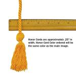 Jones School Supply - Honor Cord - Black/White (Set of 50 Graduation Cords for Honor Grad Students) by Jones School Supply Co., Inc.