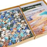 BEDUKE Jigsaw Puzzles for Adults 1000 Piece - Every Piece is Unique - Yellowstone National Park Thick Sturdy Cardboard Precise Interlocking Family Game Puzzle Age 14+ from BEDUKE