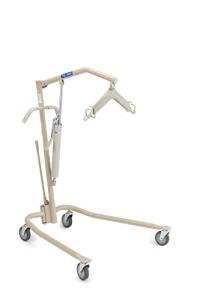 Invacare Lightweight Hydraulic Patient Lift, Beige, 450 lb. Weight Capacity, 9805P from Invacare