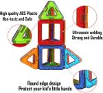 Magnetic Building Blocks Educational Toys Tiles Set for Boys & Girls Magnet Stacking Block Sets for Kid's Basic Skills Learning & Development Toys-Excellent Children's Giftsï¼YZ-089ï¼ by Ningbo Yizhi Toys Co.,Ltd