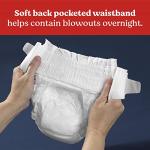 Overnight Diapers Size 5 (27+ lbs), 88 Ct, Huggies Overnites Nighttime Baby Diapers from Kimberly-Clark Corp.