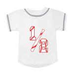 BAICAIYU Half Birthday Outfit Baby Baseball Jersey and Socks 2 Pcs Suit Boys' Softball Shirt Sports Toddle Clothing White from BAICAIYU