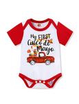 My 1st Cinco De Mayo Outfit Baby Boy Girl Clothes Cute Cactus Bodysuit Mexican Unisex Baby Romper from 