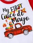 My 1st Cinco De Mayo Outfit Baby Boy Girl Clothes Cute Cactus Bodysuit Mexican Unisex Baby Romper from 